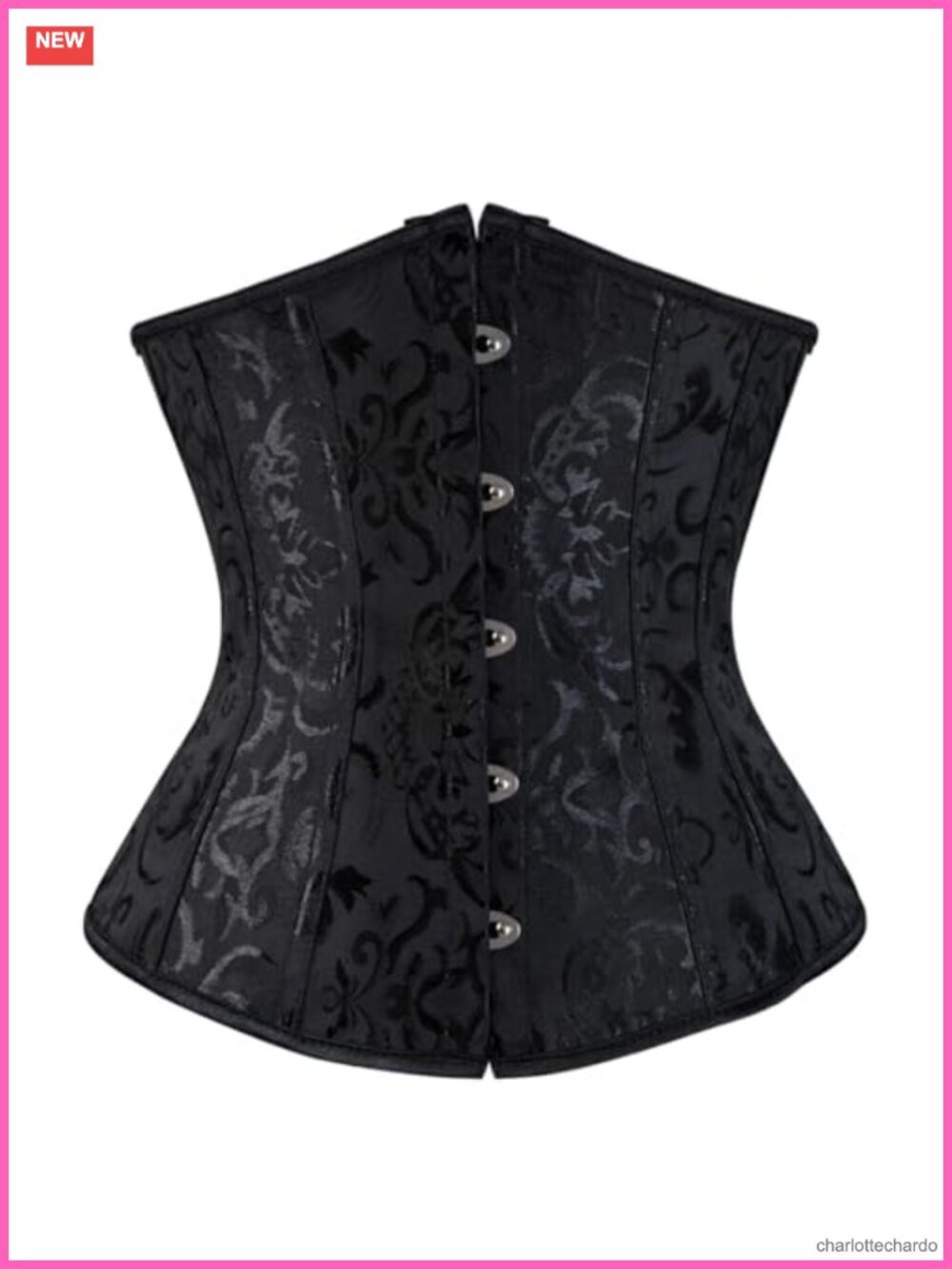 Women's Underbust Corset Lace Up Renaissance Halloween Costume